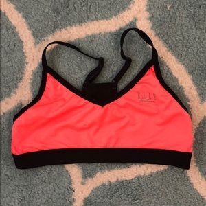 ELLE neon pink sports bra